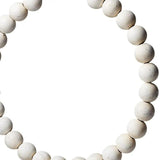 16" White and Gold Wood and Metal Modern Abstract Tabletop Sculpture - Homeroots