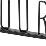 24" Black Metal Our Nest Tabletop Sculpture - Homeroots