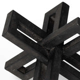 Set Of Three Black Metal Decorative Jacks - Homeroots - Flyclothing LLC