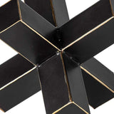 Jumbo Black And Gold Metal Decroative Jack - Homeroots - Flyclothing LLC