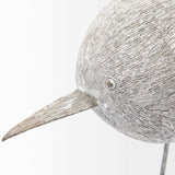 Off White Resin Bird Sculpture - Homeroots - Flyclothing LLC