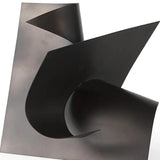 12" Contempo Antiqued Black Abstract Sculpture - Homeroots - Flyclothing LLC