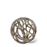 Petite Gold Metal Tree Branch Sculpture - Homeroots - Flyclothing LLC