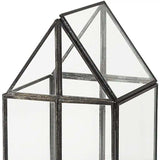 Petite House Shaped Glass Terrarium - Homeroots - Flyclothing LLC