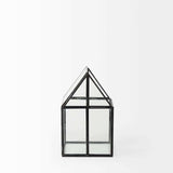 Petite House Shaped Glass Terrarium - Homeroots - Flyclothing LLC