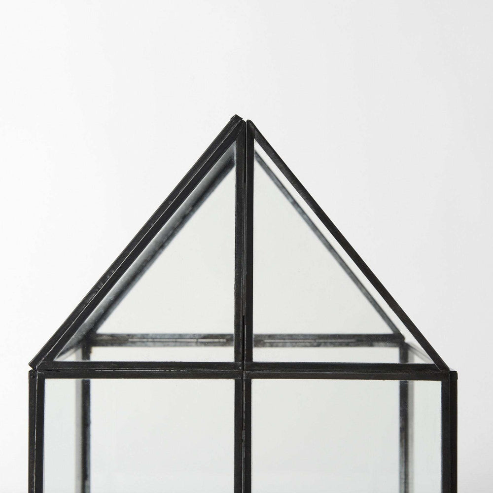 House Shaped Glass Terrarium - Homeroots - Flyclothing LLC