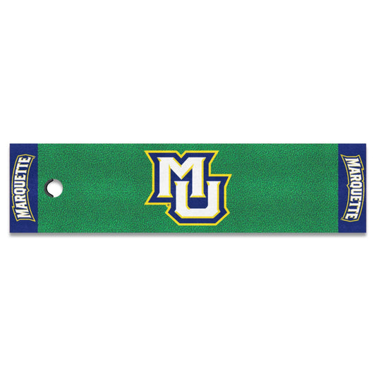 Marquette Golden Eagles Putting Green Mat - 1.5ft. x 6ft. - Marquette - Flyclothing LLC