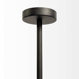 Metal Framed White Shade Three Bulb Hanging Light - Homeroots - Flyclothing LLC