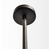 Metal Framed White Shade Three Bulb Hanging Light - Homeroots - Flyclothing LLC