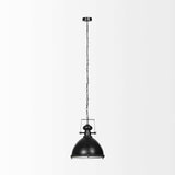 Industrial Black Metal Hanging Pendant Light - Homeroots - Flyclothing LLC