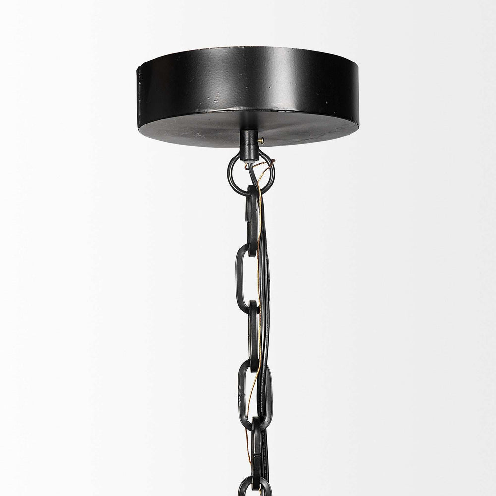 Industrial Black Metal Hanging Pendant Light - Homeroots - Flyclothing LLC