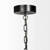 Industrial Black Metal Hanging Pendant Light - Homeroots - Flyclothing LLC