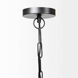 Black Lantern Metal Dimmable Ceiling Light With Black Shades - Homeroots - Flyclothing LLC