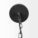 Black Lantern Metal Dimmable Ceiling Light With Black Shades - Homeroots - Flyclothing LLC