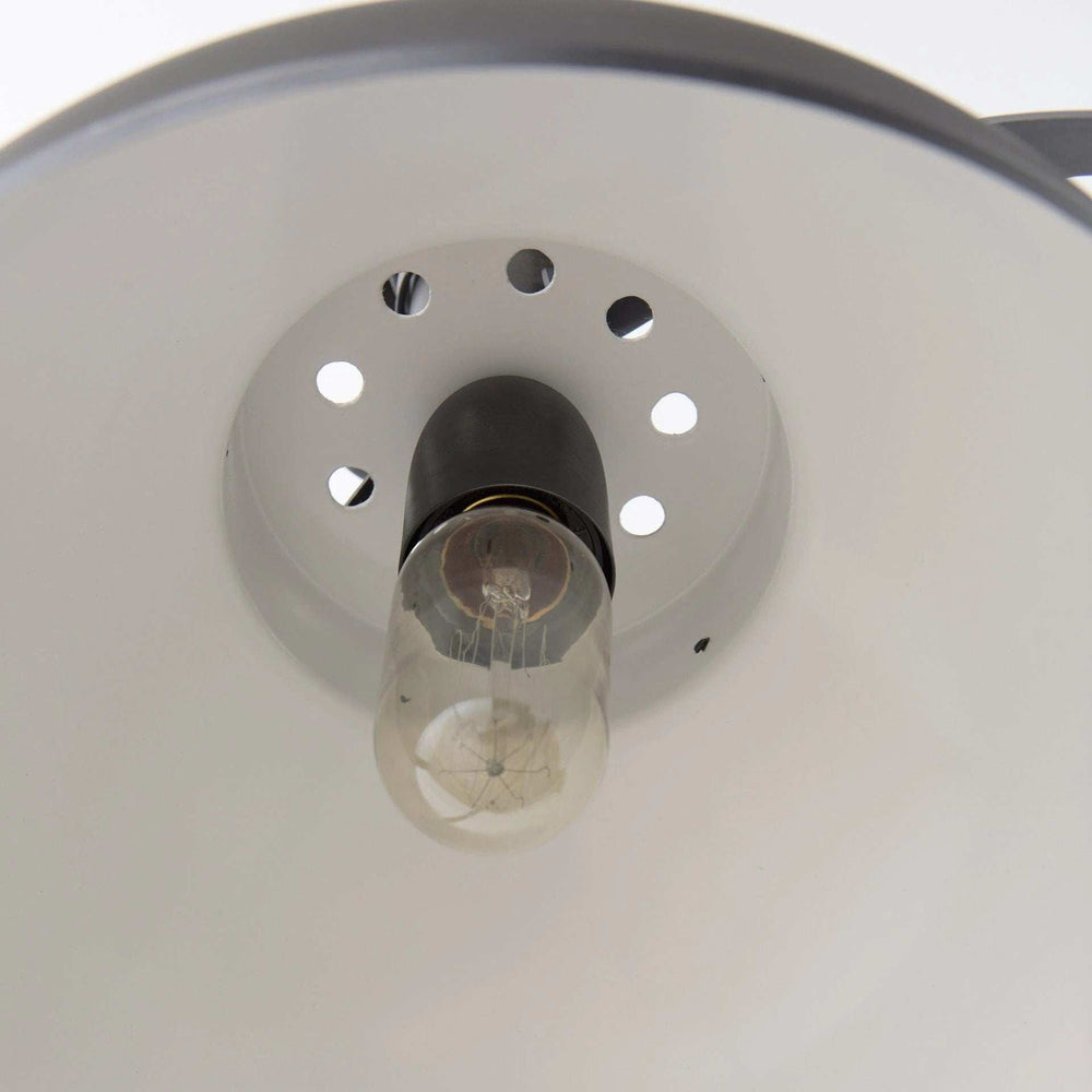 Black Metal Sphere Pendant Hanging Light - Homeroots - Flyclothing LLC