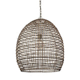 Metallic Woven Hanging Pendant Light - Homeroots - Flyclothing LLC