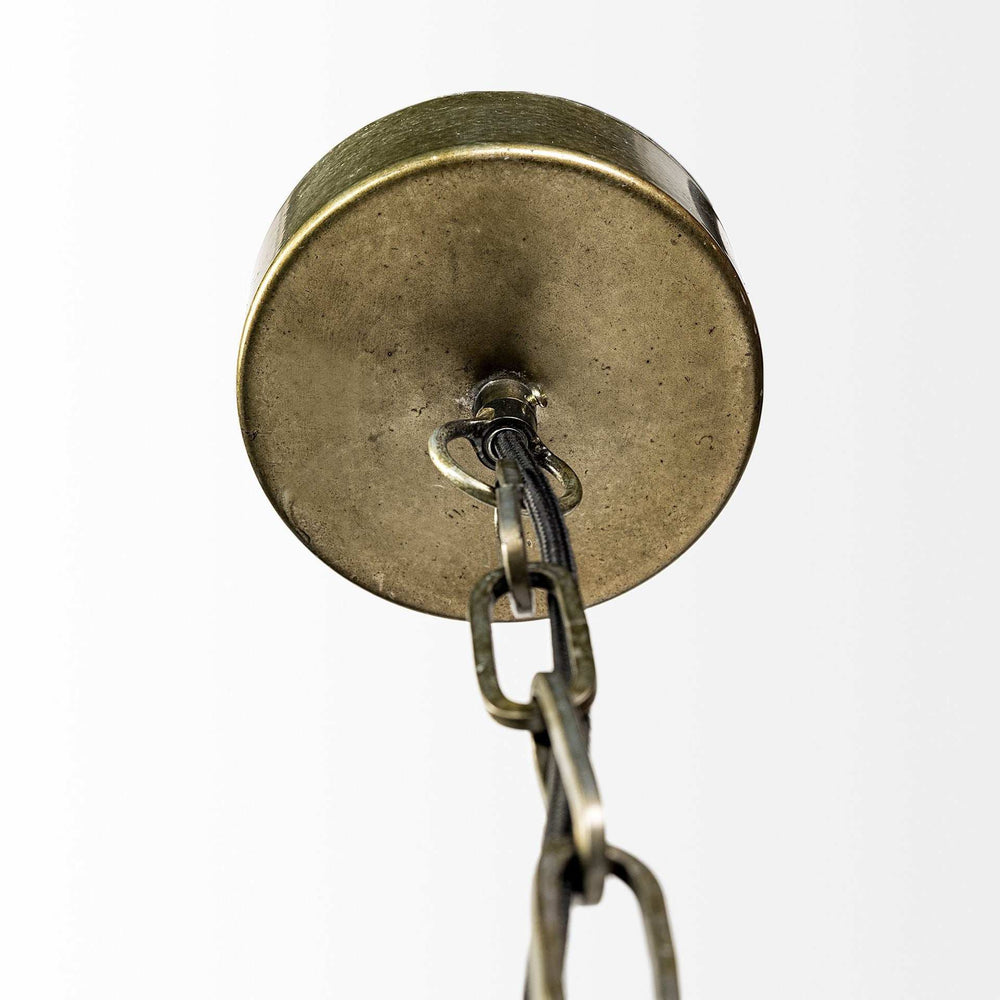 Metallic Woven Hanging Pendant Light - Homeroots - Flyclothing LLC