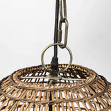 Metallic Woven Hanging Pendant Light - Homeroots - Flyclothing LLC