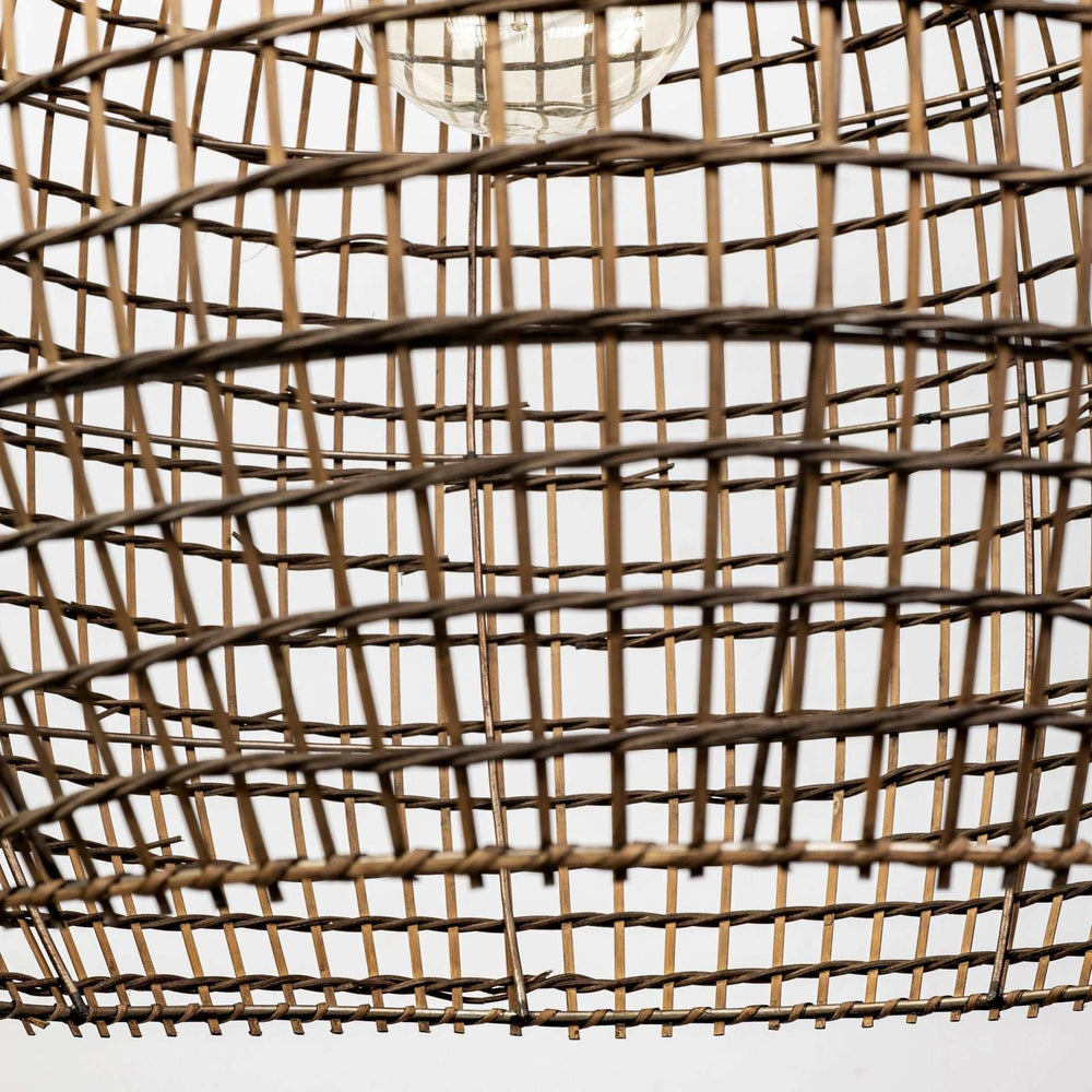 Metallic Woven Hanging Pendant Light - Homeroots - Flyclothing LLC
