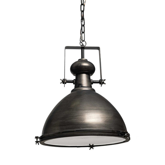 Industrial Gray Metal Hanging Pendant Light - Homeroots - Flyclothing LLC