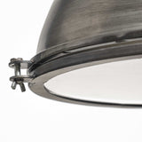 Industrial Gray Metal Hanging Pendant Light - Homeroots - Flyclothing LLC