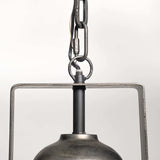 Industrial Gray Metal Hanging Pendant Light - Homeroots - Flyclothing LLC