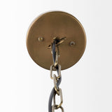 Gold Metal Sphere Pendant Hanging Light - Homeroots - Flyclothing LLC