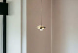 Hammered Gold Metal Hanging Pendant Light - Homeroots - Flyclothing LLC
