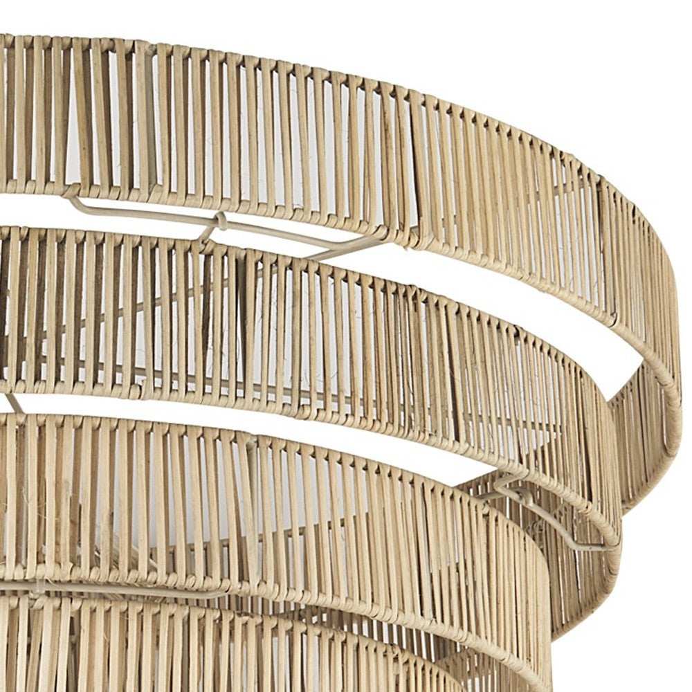 Light Brown Six Tier Hanging Chandelier - Homeroots - Flyclothing LLC