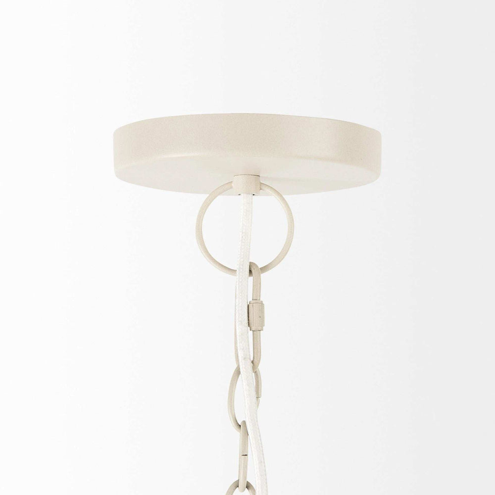 Light Brown Six Tier Hanging Chandelier - Homeroots - Flyclothing LLC