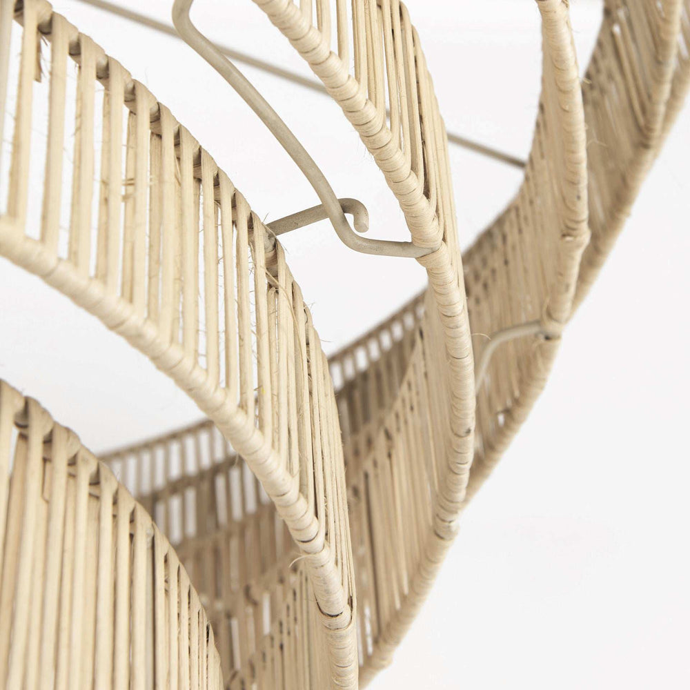 Light Brown Six Tier Hanging Chandelier - Homeroots - Flyclothing LLC