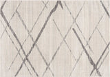 12' X 18' Gray Geometric Washable Non Skid Area Rug - Homeroots - Flyclothing LLC