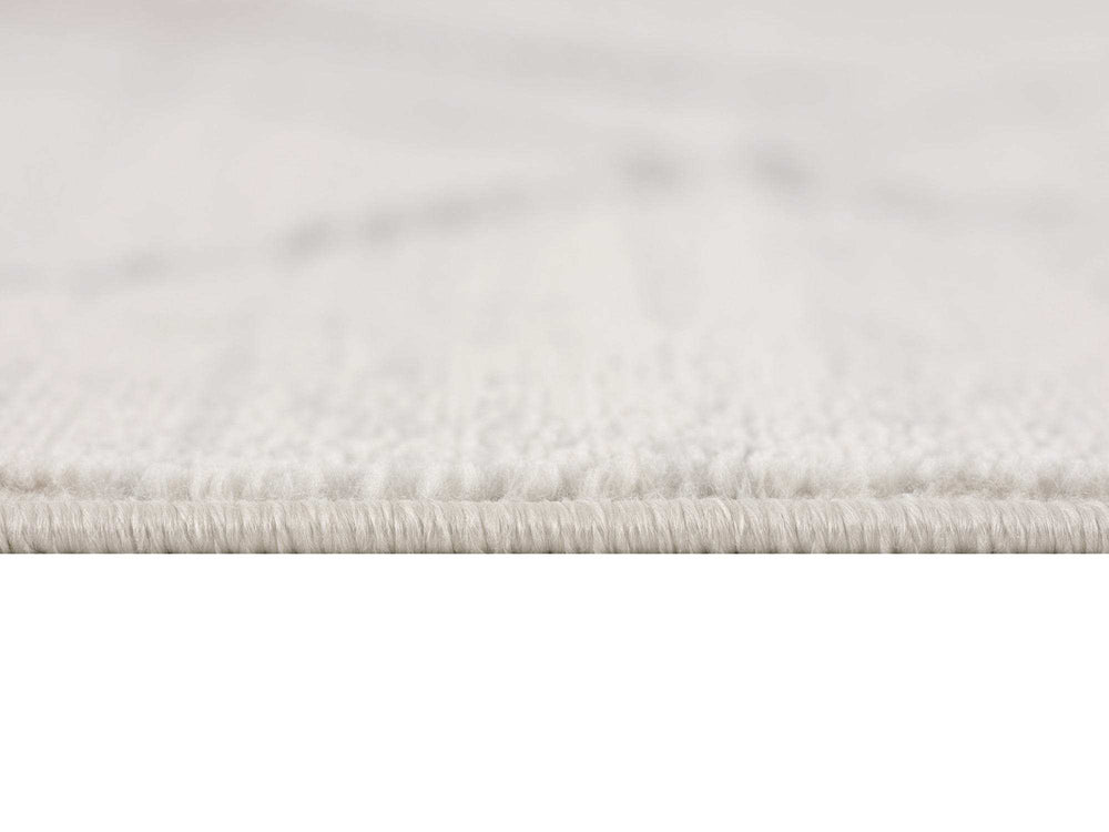 20' Runner Gray and Ivory Geometric Runner Rug - Homeroots - Flyclothing LLC