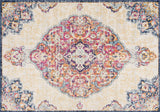 9' X 13' Cream Decorative Medallion Area Rug - Homeroots - Flyclothing LLC