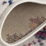 15' Cream Ikat Area Rug - Homeroots - Flyclothing LLC