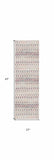 2' X 4' Blue and Ivory Ikat Area Rug - Homeroots - Flyclothing LLC