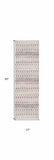 2' X 5' Cream Ikat Area Rug - Homeroots - Flyclothing LLC