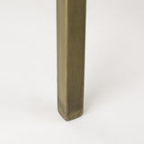 24" Beige Solid Wood Square End Table - Homeroots