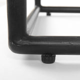 22" Black Marble Round End Table - Homeroots - Flyclothing LLC