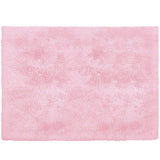 4' X 5' Pink Shag Power Loom Area Rug - Homeroots - Flyclothing LLC