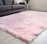 5' X 7' Pink Shag Area Rug - Homeroots - Flyclothing LLC