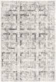 4' X 6' Gray and Ivory Abstract Power Loom Area Rug - Homeroots - Flyclothing LLC