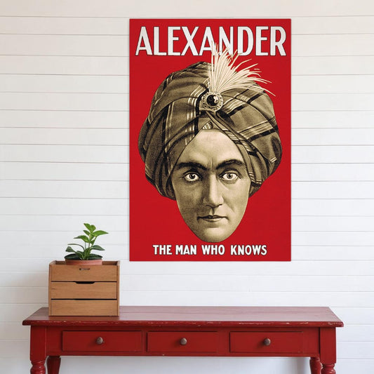 20" X 30" Vintage C1920S Magic Poster Wall Art - Homeroots