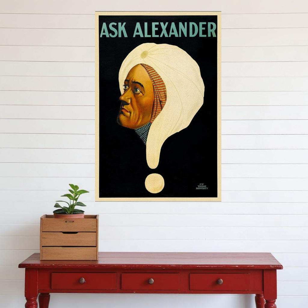 Vintage Alexander Vintage Magic Unframed Print Wall Art - Homeroots - Flyclothing LLC