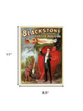 Vintage 1895 Blackstone Magic Unframed Print Wall Art - Homeroots - Flyclothing LLC