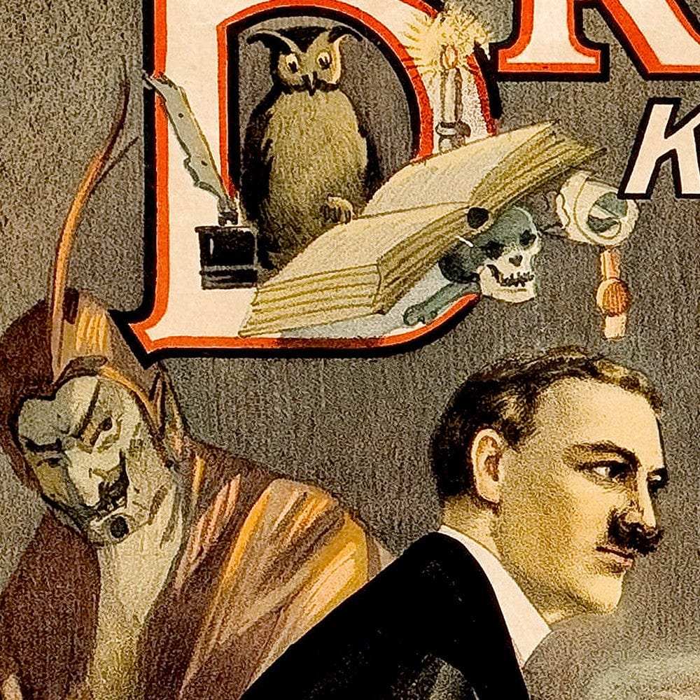 Vintage 1895 Blackstone Magic Unframed Print Wall Art - Homeroots - Flyclothing LLC