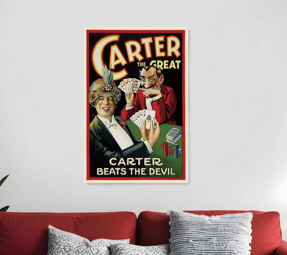Vintage 1922 Carter Vintage Magic Unframed Print Wall Art - Homeroots - Flyclothing LLC