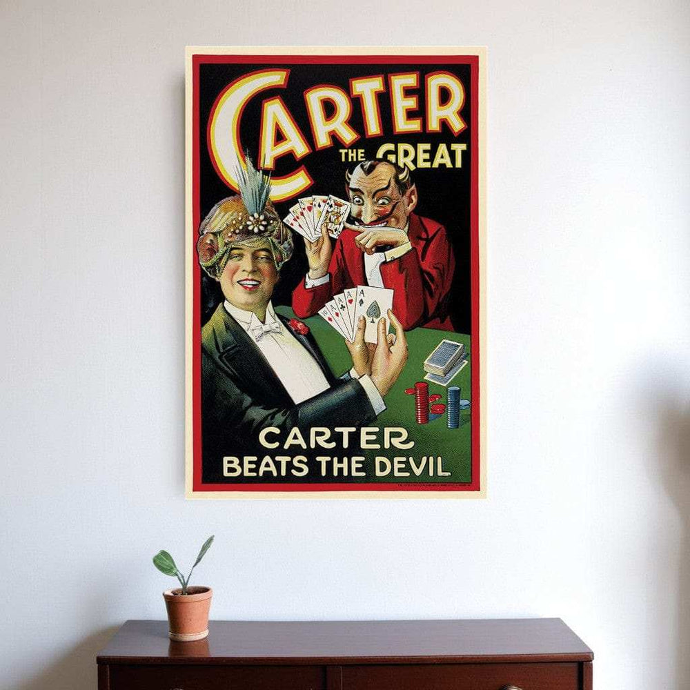 Vintage 1922 Carter Vintage Magic Unframed Print Wall Art - Homeroots - Flyclothing LLC