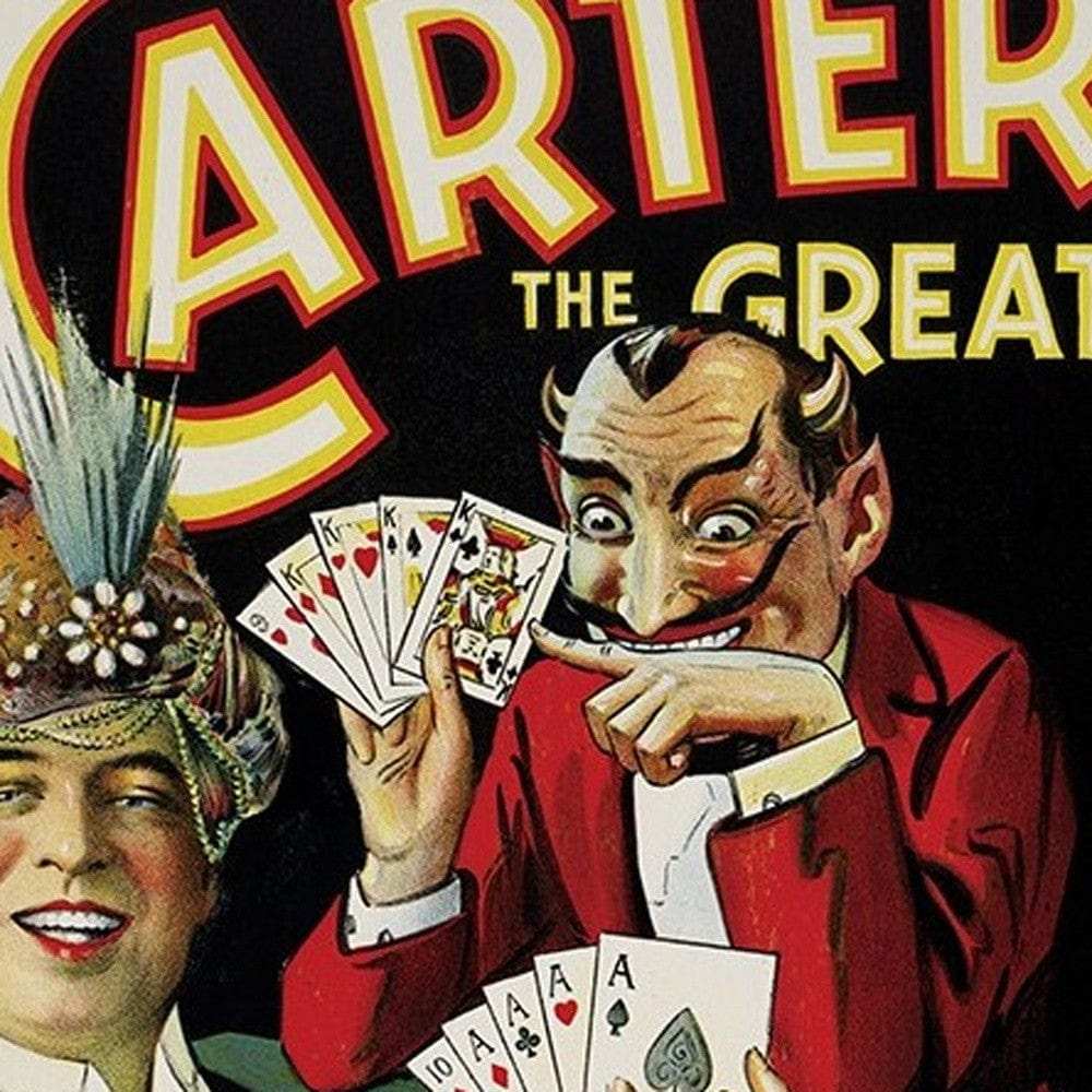 Vintage 1922 Carter Vintage Magic Unframed Print Wall Art - Homeroots - Flyclothing LLC