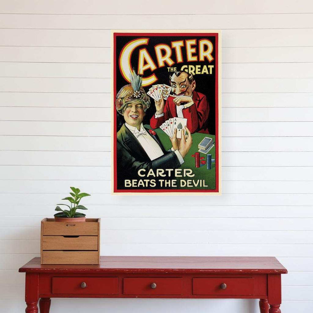 Vintage 1922 Carter Vintage Magic Unframed Print Wall Art - Homeroots - Flyclothing LLC